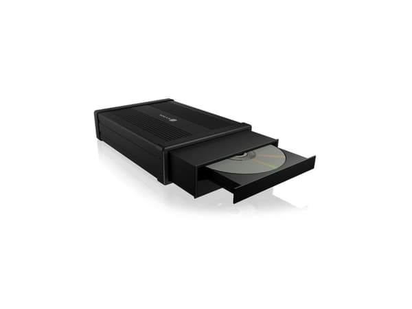 ICY BOX IB-525-U3 - Lagringspakning - SATA 6Gb/s - USB 3.2 (Gen 1) - sort