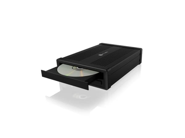 ICY BOX IB-525-U3 - Lagringspakning - SATA 6Gb/s - USB 3.2 (Gen 1) - sort