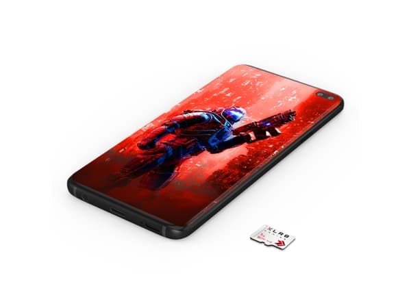 PNY XLR8 - Flashminnekort - 128 GB - A2 / Video Class V30 / UHS-I U3 / Class10 - microSDXC UHS-I