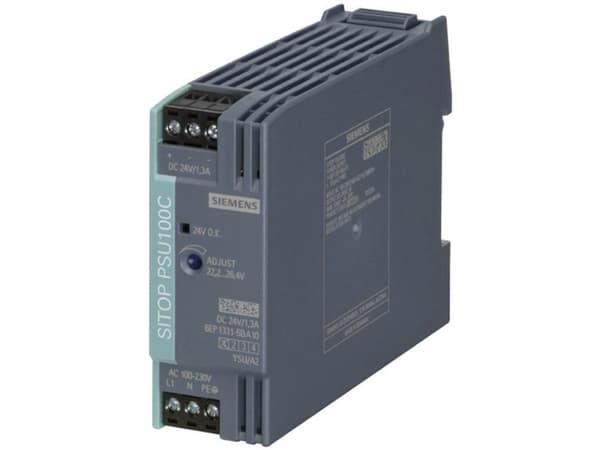 Siemens 6EP1321-5BA00, Innendørs, Flerfarget, 170 g, 100 mm, 35 mm, 110 mm