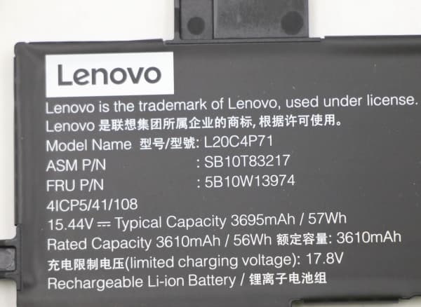 Lenovo - Batteri til bærbar PC