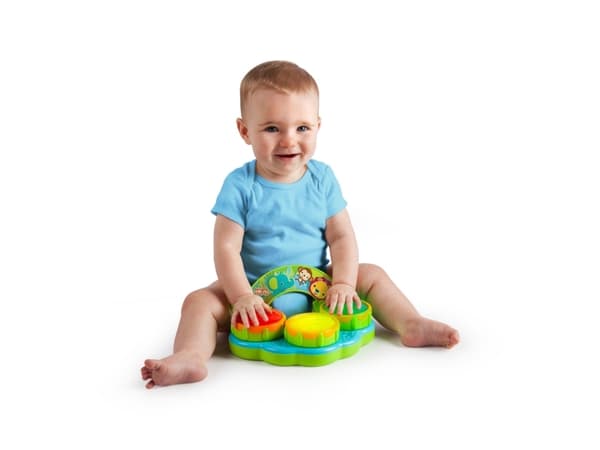 Bright Starts Safari Beats, Musikalsk instrument til lek og moro, AA, Flerfarget