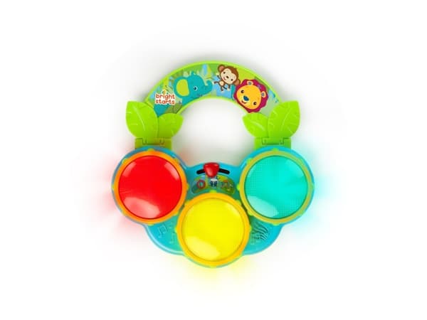 Bright Starts Safari Beats, Musikalsk instrument til lek og moro, AA, Flerfarget