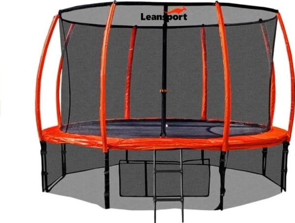 Trampoline Lean Sport 427 cm, black orange