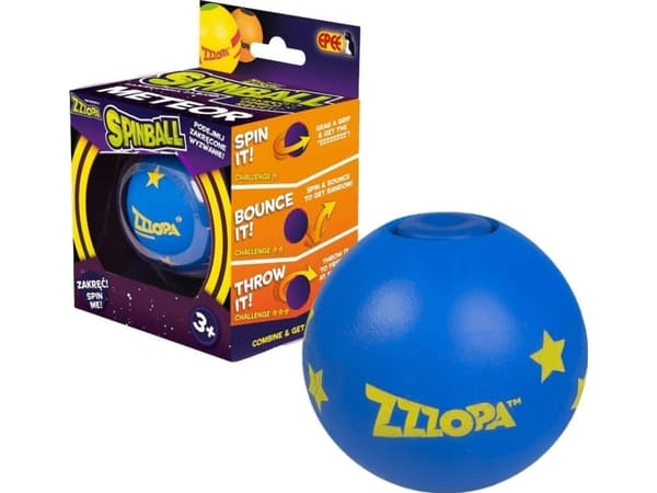 EP Spinball - Snurrigt roligt, blått med gult. meteor 092615