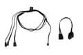 Miniatyrbilde 1 av 5: Alphacool 18602, 0,6 m, 3-pin, Rett, Rett, Sort, 18 g
