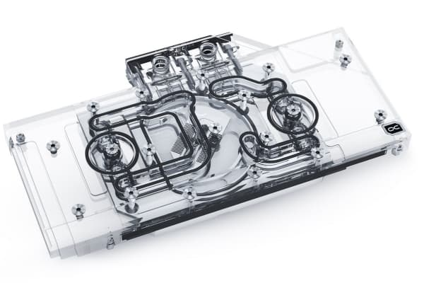 Alphacool 18660, Kylmedel, Akryl, Gjuten aluminium, Koppar, Nickel, Svart, 1/4", XFX Speedster MERC 319 AMD Radeon RX 6700 XT Black Gaming, 12G GDDR6