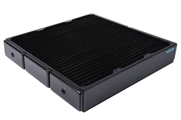 Alphacool 14391, Jäähdytin, Terästä, Musta, 378 mm, 360 mm, 65 mm