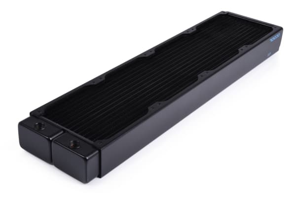 Alphacool 14473, Radiatior, mässing, Koppar, Stål, Svart, 1/4", 60 ° C, 8 fläkt/-ar