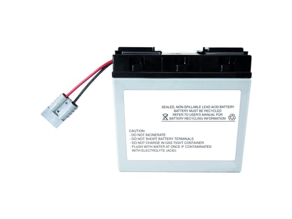Origin Storage - UPS-batteri - 1 x batteri - ventilregulert blysyre (VRLA) - 2-cellers - grå, svart