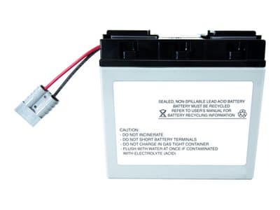 Origin Storage - UPS-batteri - 1 x batteri - ventilregulert blysyre (VRLA) - 2-cellers - grå, svart