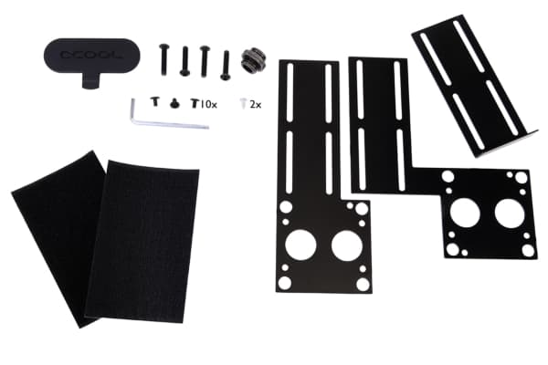 Alphacool 15376, Reservoar, Polyoksymetylen (POM), Sort, Alphacool DC-LT, 62 mm, 80 mm