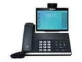 Miniatyrbild 3 av 5: Yealink VP59 - IP-videotelefon - med digital kamera, Bluetooth interface med nummerpresentation - IEEE 802.11a/b/g/n/ac (Wi-Fi) / Bluetooth 4.2 - 5-v