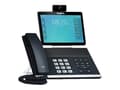 Miniatyrbild 2 av 5: Yealink VP59 - IP-videotelefon - med digital kamera, Bluetooth interface med nummerpresentation - IEEE 802.11a/b/g/n/ac (Wi-Fi) / Bluetooth 4.2 - 5-v