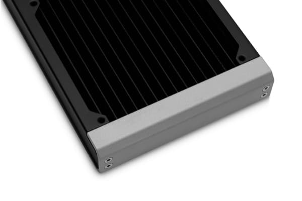 EK Water Blocks 3831109839751, Radiator, Messing, Kopper, Rustfritt stål, Hvit, 1/4", 1 stang, 130 mm