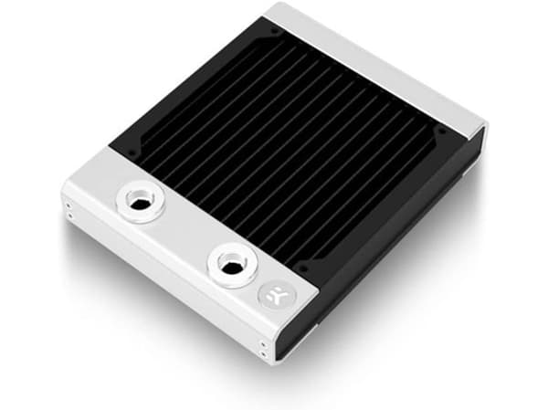 EK Water Blocks 3831109839751, Radiator, Messing, Kopper, Rustfritt stål, Hvit, 1/4", 1 stang, 130 mm