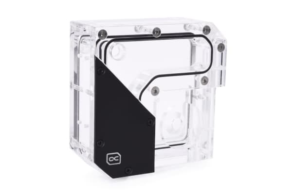 Alphacool 15075, Reservoar, Akryl, Sort, Gjennomsiktig, 3-Pin JST, 1/4", 0,8 stang