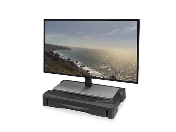 ACT AC8210 platt panel byråstöd 81,3 cm (32") Vrijstaand Zwart Svart