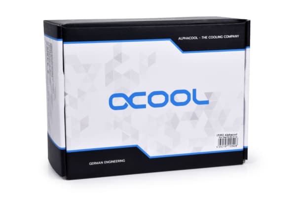 Alphacool 15392, Reservoar, Acetal, Akryl, Sort, 1/4", 0,8 stang, 101,2 mm