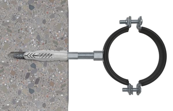 Fischer 79783, Skruv, Förzinkat stål, Trä, Zink, M8, Torx
