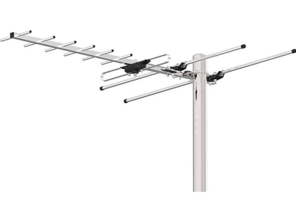 Blås 21-043# Dvb-t atd33s vhf/uhf mux8 passiv antenne.