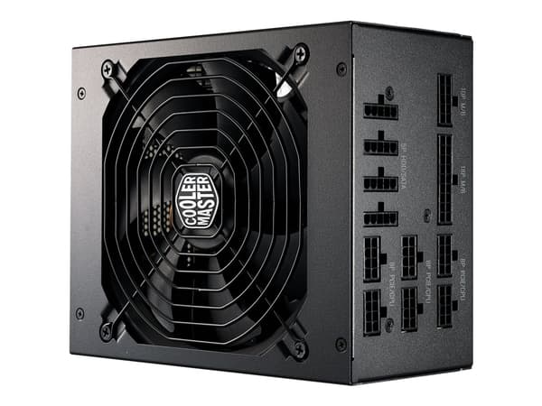 Cooler Master MWE Gold V2 MPE-C501-AFCAG - Strømforsyning (intern) - ATX12V 2.52/ EPS12V - 80 PLUS Gold - AC 100-240 V - 1250 watt - aktiv PFC - Euro