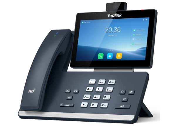 Yealink SIP-T58W Pro with camera - VoIP-telefon - med Bluetooth interface med nummerpresentation - 10-party samtalsförmåg - SIP, SIP v2, SRTP, RTCP-X