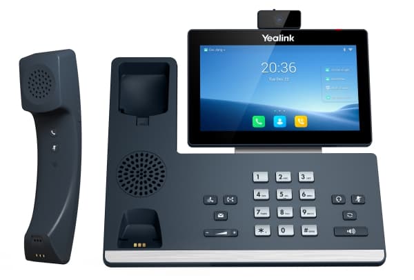 Yealink SIP-T58W Pro with camera - VoIP-telefon - med Bluetooth interface med nummerpresentation - 10-party samtalsförmåg - SIP, SIP v2, SRTP, RTCP-X