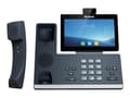 Miniatyrbild 1 av 5: Yealink SIP-T58W Pro with camera - VoIP-telefon - med Bluetooth interface med nummerpresentation - 10-party samtalsförmåg - SIP, SIP v2, SRTP, RTCP-X