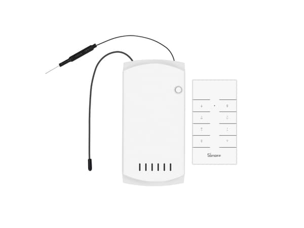 Sonoff iFan04-H, Ledning & Trådløs, Wi-Fi, Hvit, Vegg, 433.92 MHz, 802.11b, 802.11g, Wi-Fi 4 (802.11n)