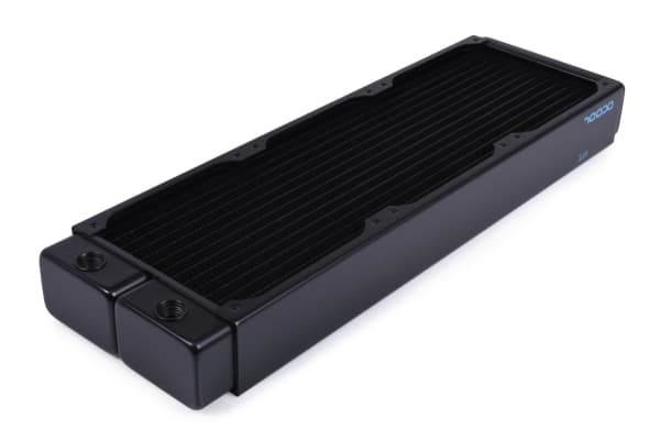 Alphacool 14440, Jäähdytin, Messinki, Kupari, Terästä, Musta, 1/4", 60 °C, 6 tuuletin(ta)