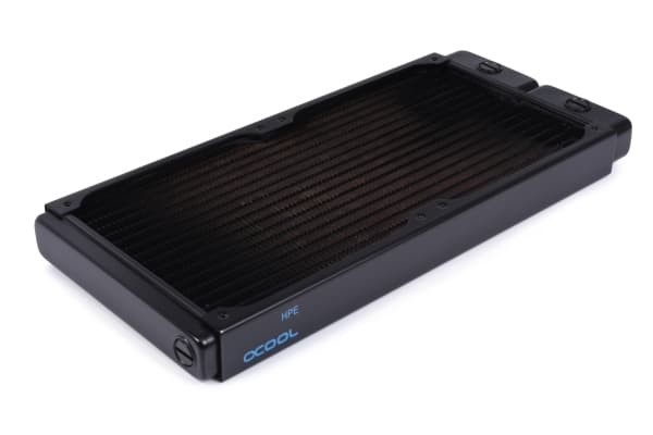 Alphacool 14378, Jäähdytin, Messinki, Kupari, Terästä, Musta, 1/4", 60 °C, 4 tuuletin(ta)