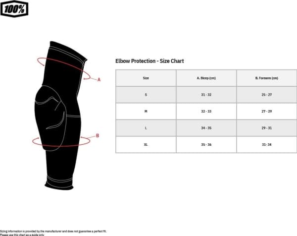 100% FORTIS kyynärpääsuoja Heather Grey Black koko L/XL (UUSI 2022)