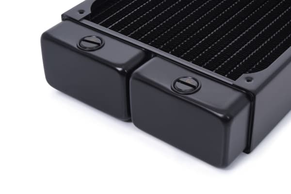Alphacool 14442, Element, mässing, Koppar, Rostfritt stål, Svart, 1/4", 0,8 Bar, 14 cm