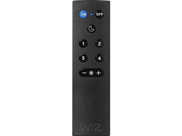 WiZ Connected WiZmote - Fjärrkontroll för glödlampa - svart