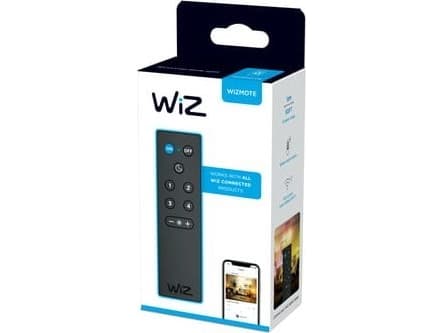 WiZ Connected WiZmote - Fjärrkontroll för glödlampa - svart
