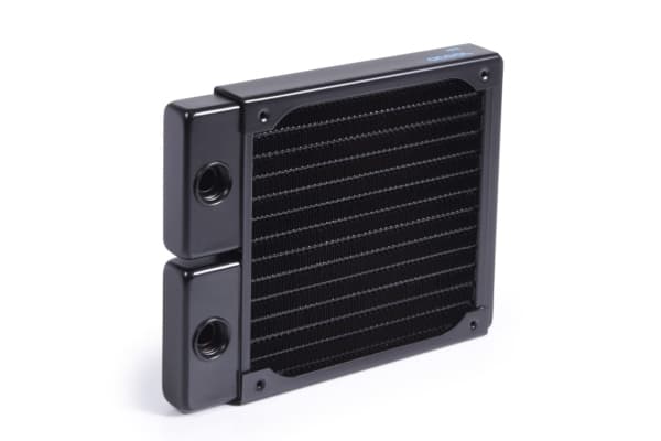 Alphacool 14435, Radiator, Messing, Kopper, Rustfritt stål, Sort, 1/4", 0,8 stang, 120 mm