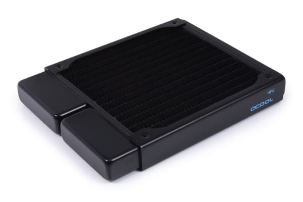 Alphacool 14435, Radiator, Messing, Kopper, Rustfritt stål, Sort, 1/4", 0,8 stang, 120 mm