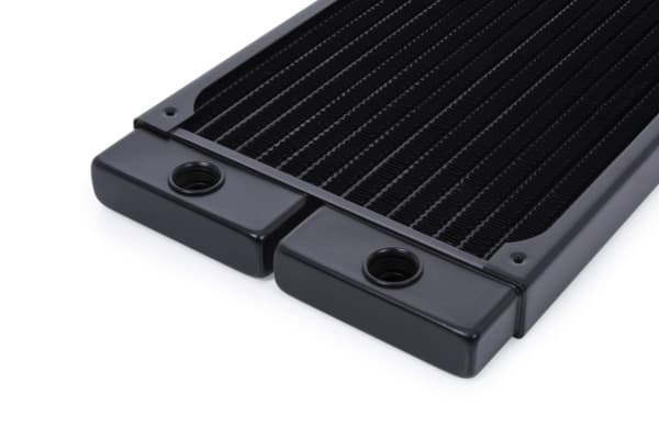 Alphacool 14443, Radiator, Messing, Kopper, Rustfritt stål, Sort, 1/4", 0,8 stang, 140 mm