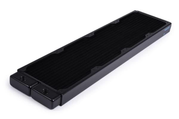 Alphacool 14469, Radiatior, mässing, Koppar, Stål, Svart, 1/4", 60 ° C, 8 fläkt/-ar