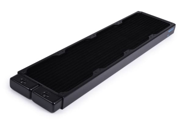 Alphacool 14469, Radiatior, mässing, Koppar, Stål, Svart, 1/4", 60 ° C, 8 fläkt/-ar