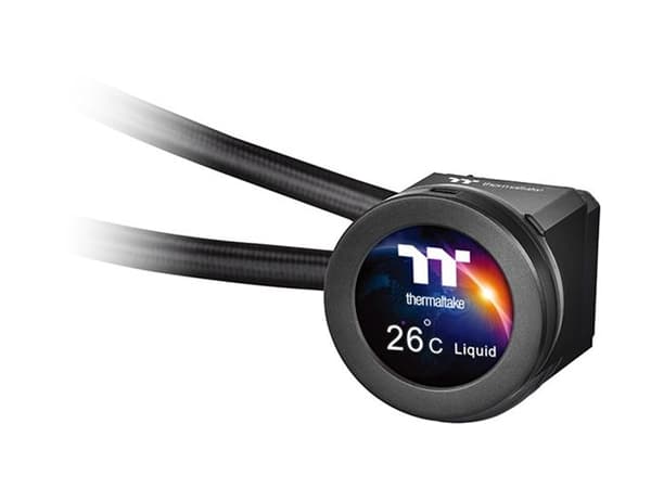 Thermaltake CL-W322-PL12GM-B, All-in-one-nesteenjäähdytin, 12 cm, 500 RPM, 2500 RPM, 28,1 soni, 72,69 m³/h