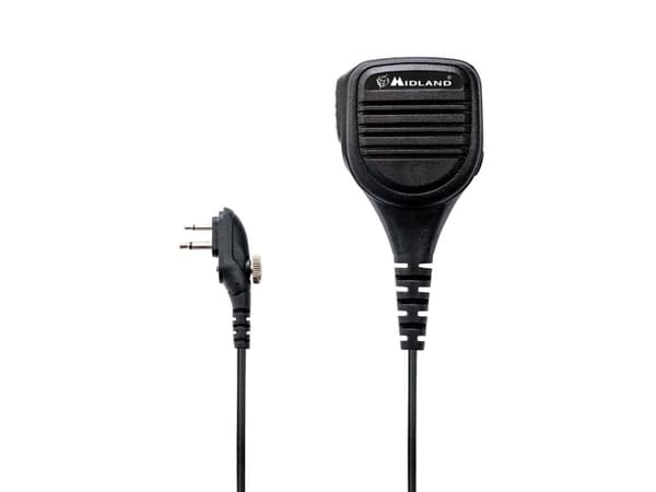 Midland MA25-M, Høyttaler/mikrofon, Midland, G15/G18, Svart, Håndholdt