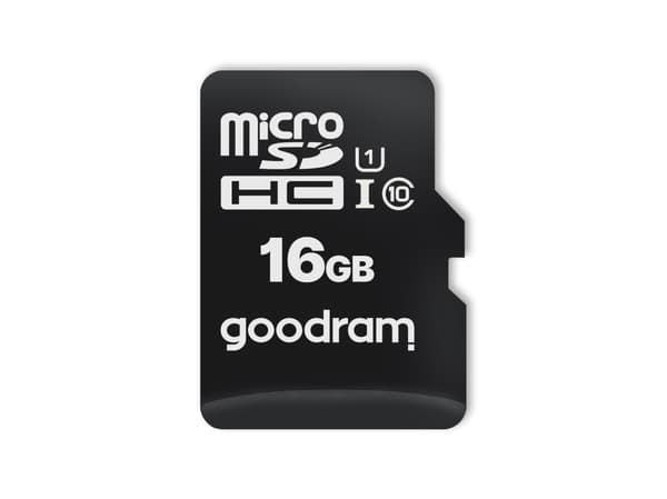 Goodram M1A0, 16 GB, MicroSDHC, Klasse 10, UHS-I, 100 MB/s, 10 MB/s