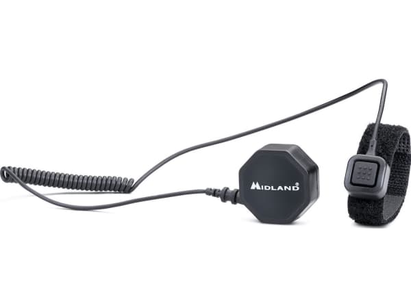 Midland Hovedtelefoner/headset PTT Dual Bluetooth f. Dual Mike C1488
