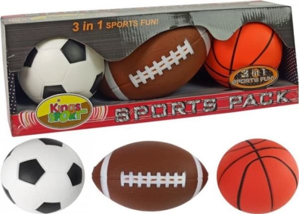 Lean Sport Softballs 3in1 Fotboll Basket Baseboll