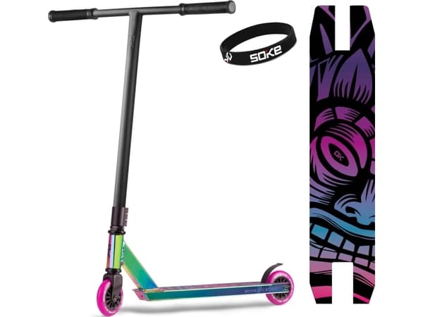 SOKE EVO Street Black Neochrome Stuntscooter