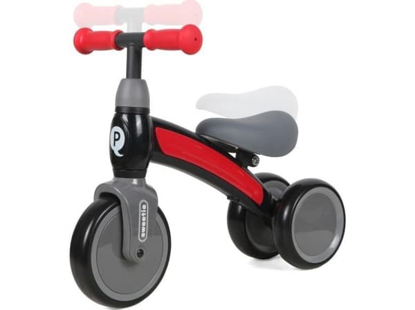 Milly Mally Balance trehjulssykkel Qplay Sweetie Red #B1