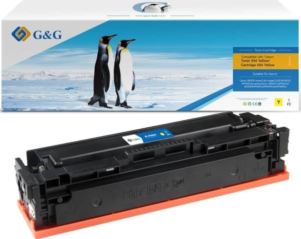 G&amp;G Yellow Replacement 054H Toner (NT-PC054XY)