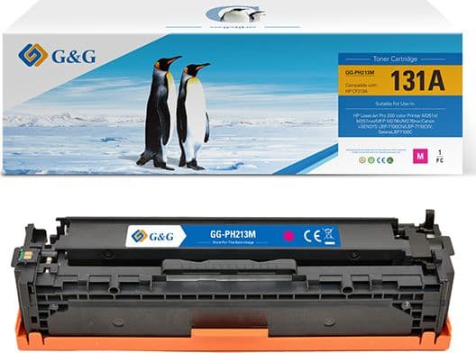 G&amp;G Yhteensopiva G&amp;G Magenta Toner 131A (NT-PH213M)